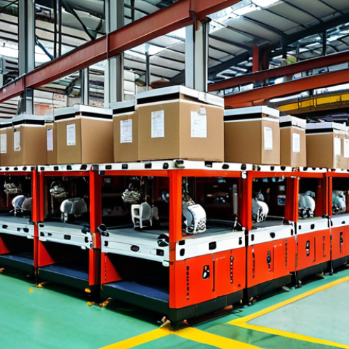 Home 6 **Prompt 1: Modern Malaysian Industrial Automation**
A highly efficient, modern manufacturing factory in Malaysia. Industrial robotic arms are synchronously performing precision welding, assembly, and painting on an automotive production line, reminiscent of a plant in Shah Alam. In a separate section, autonomous mobile robots (AMRs) are zipping across a clean, organized warehouse floor in the Klang Valley, efficiently moving stacked boxes and inventory. The scene is brightly lit, showcasing an atmosphere of high productivity, consistency, and technological advancement in a Malaysian industrial setting. Realistic, detailed, industrial photography.